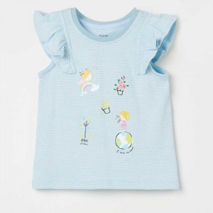 Miniklub Knit Top - Blue, 18-24m